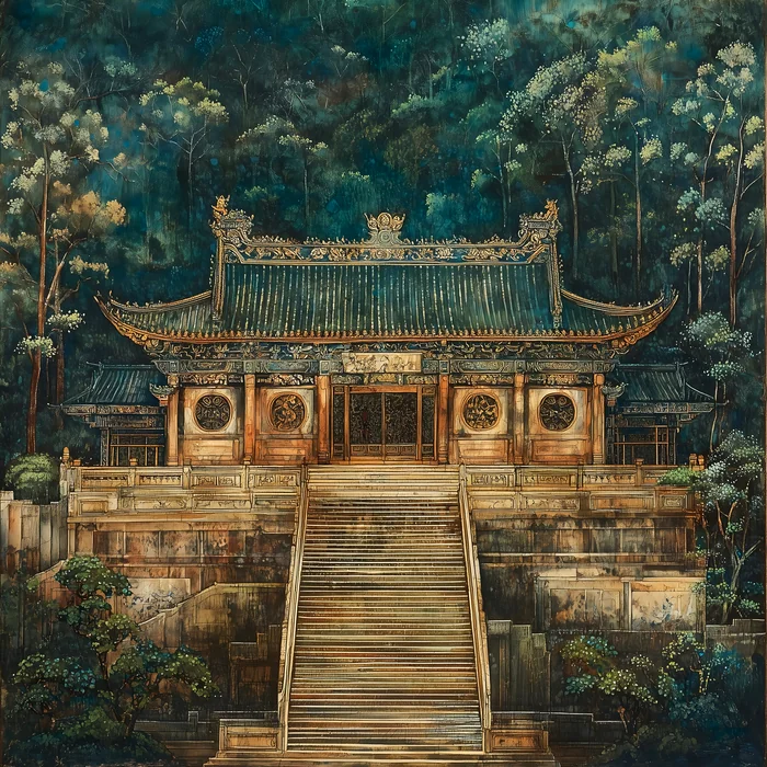 Ngôi Đền Cổ Giữa Rừng Xanh Thâm U