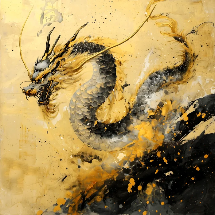 Rồng phương Đông trong cơn lốc vàng đen